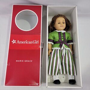 American Girl Marie-Grace Gardner 18" Brunette Party Outfit Retired Doll